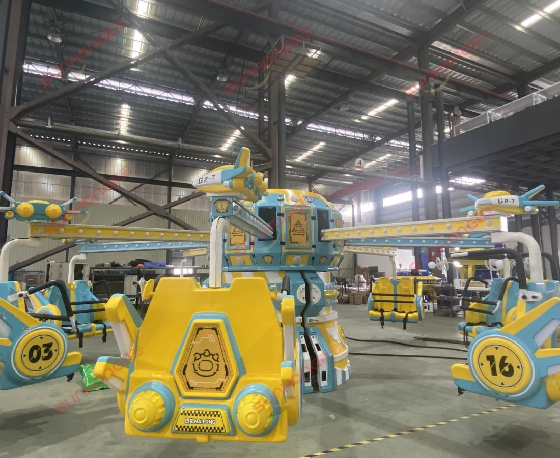 nailong-time-jump-ride-seat-closeup-sunhong-workshop - SUNHONG Close-up of Nailong Time Jump ride seat during assembly at SUNHONG workshop - SUNHONG