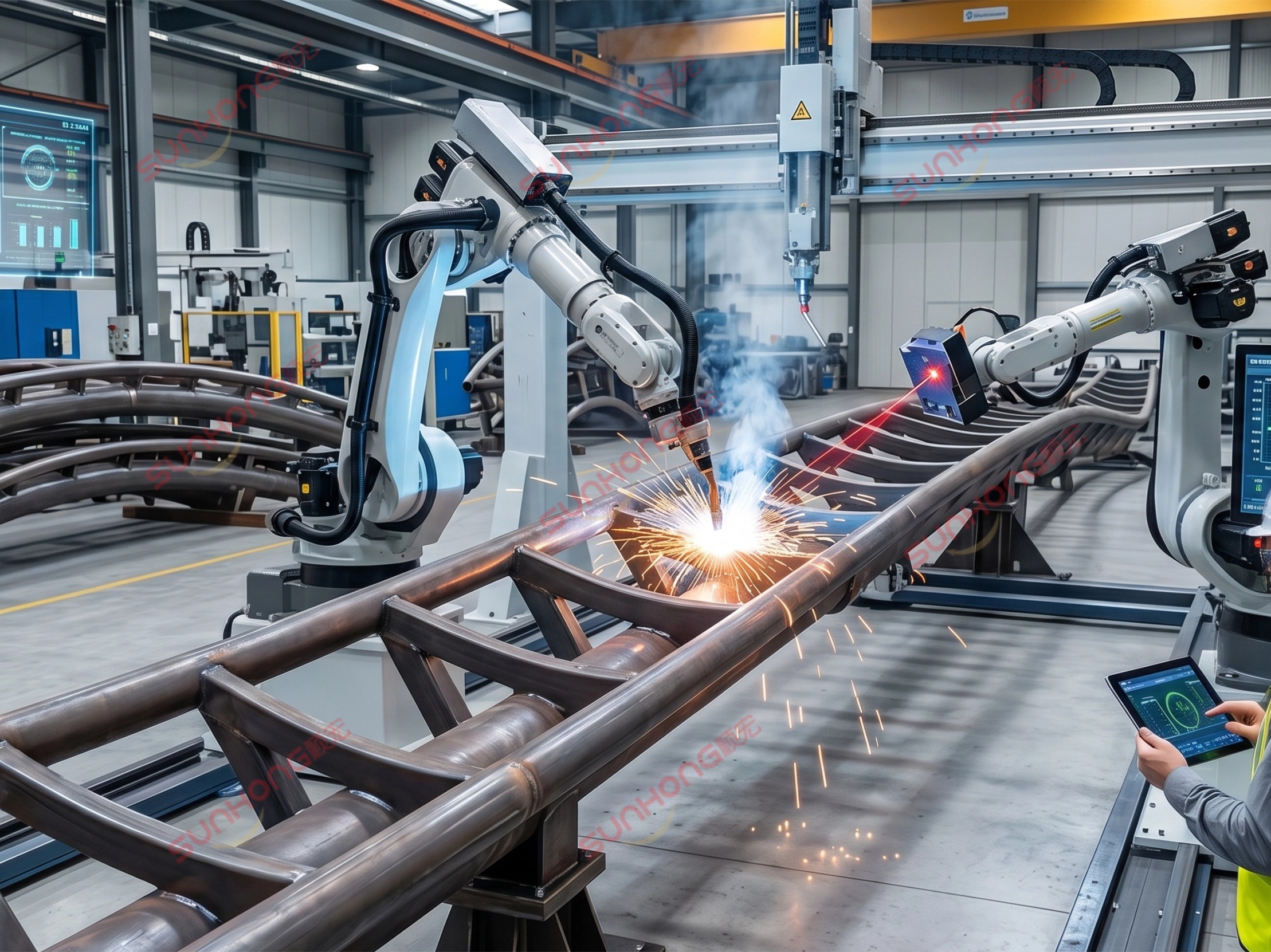 Professional factory scene Professional factory scene