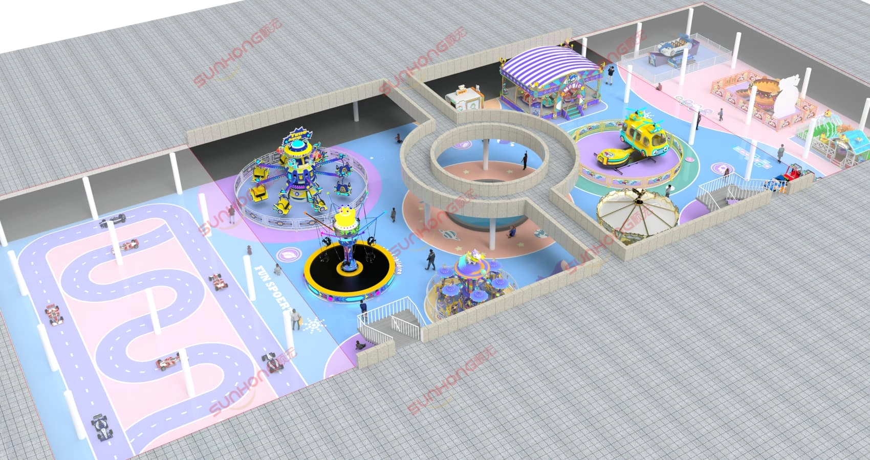 Shopping-mall-SUNHONG-Small-and-Medium-sized-Amusement-Park-Solution - SUNHONG Shopping mall-SUNHONG Small and Medium-sized Amusement Park Solution - SUNHONG