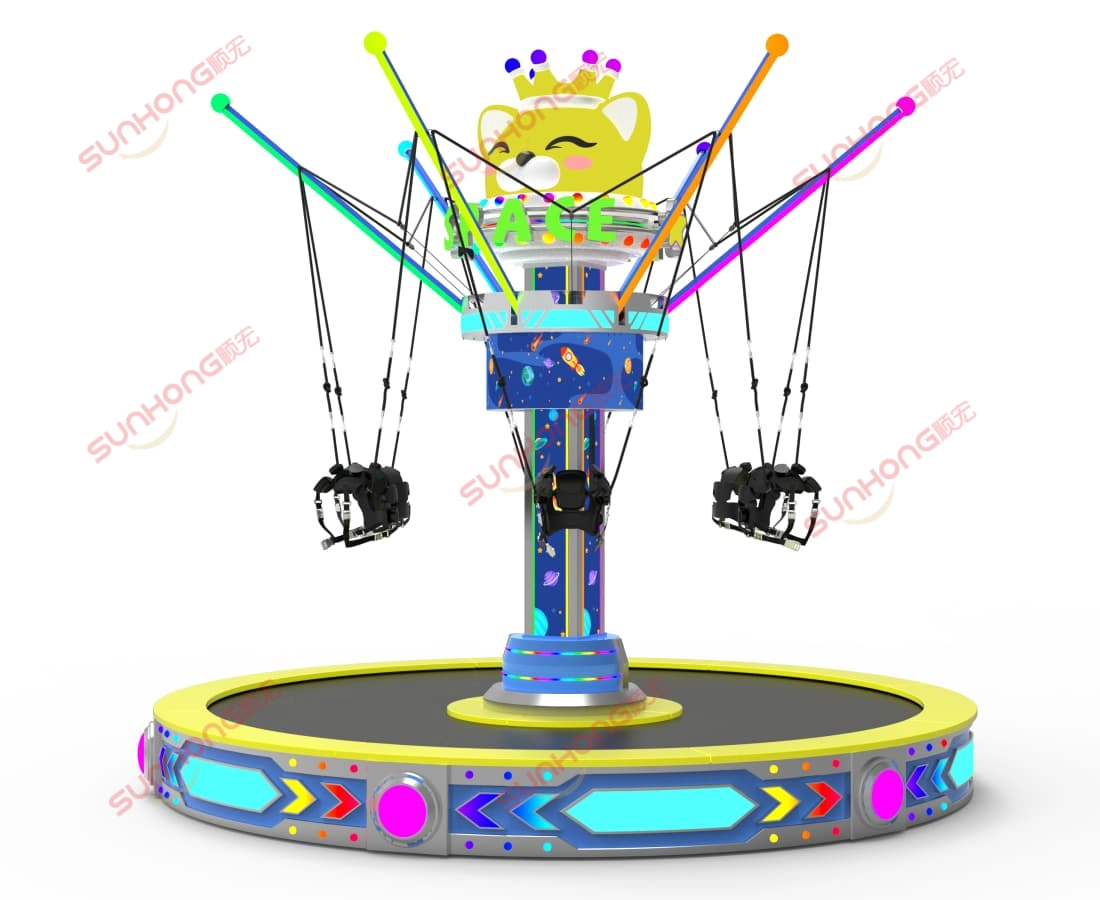 太空跳跃蹦极3D正面图 - SUNHONG