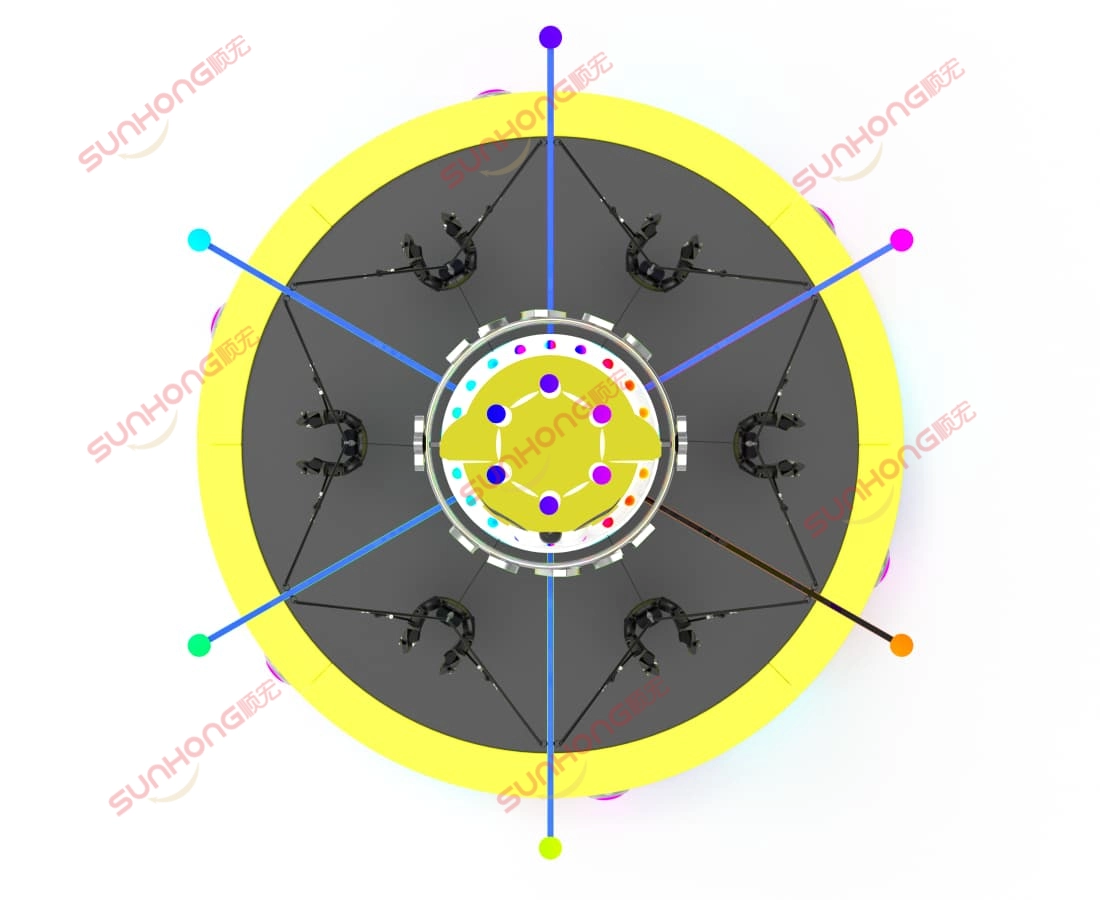 太空跳跃蹦极自上而下 - SUNHONG