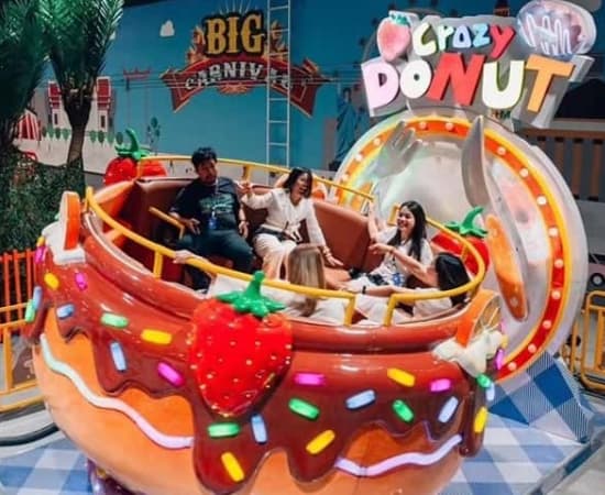 Brinquedo de diversão familiar Crazy Donut, copo giratório, da SUNHONG, brinquedo interno de um fabricante de brinquedos - SUNHONG