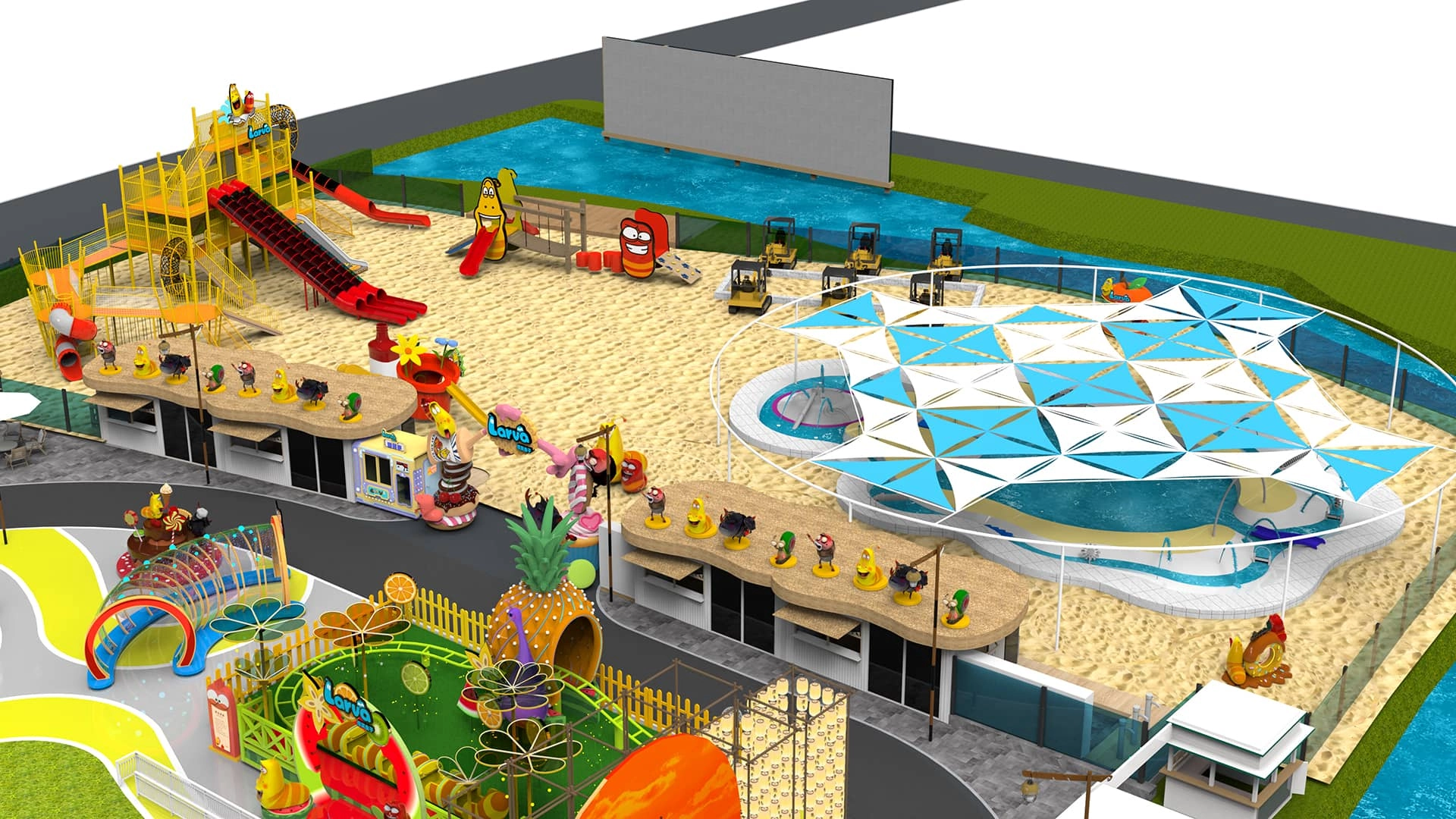 Sunhong Engineers' Design for Amusement Park Zoning - SUNHONG