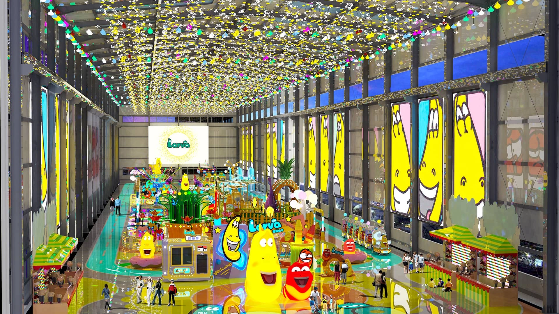 SUNHONG Larva themed indoor amusement park - SUNHONG