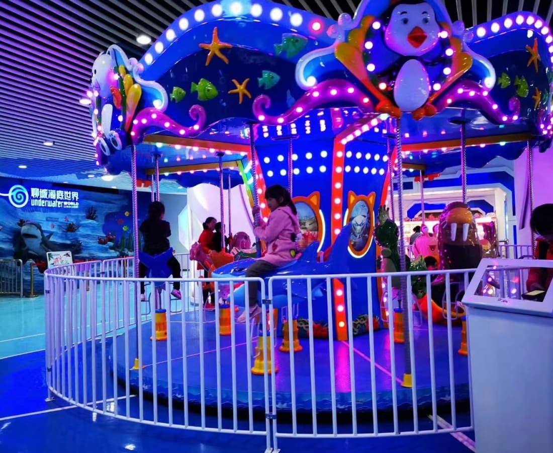 SUNHONG Ocean Carousel Kiddie Amusement Ride