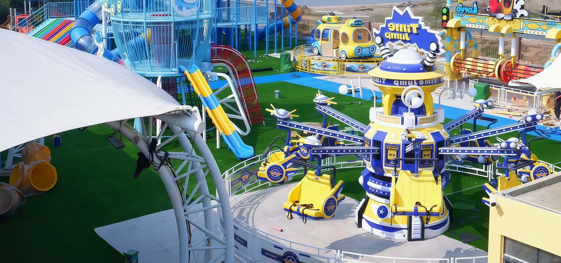 swing-ride-amusement-park-colorful - SUNHONG
