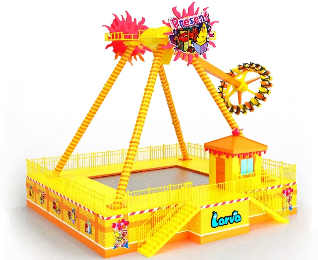 أكثر ألعاب الملاهي شعبية وانتشارًا - بندول اليرقة