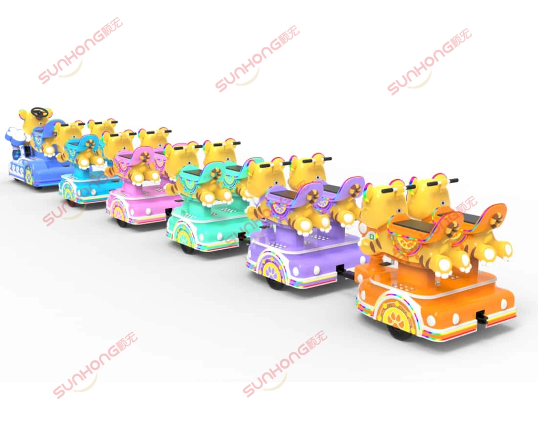 跳跳虎小火车后视彩色车 - SUNHONG