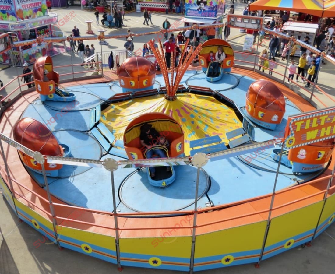 Passeios de carnaval Tilt-A-Whirl Passeios de carnaval Tilt-A-Whirl