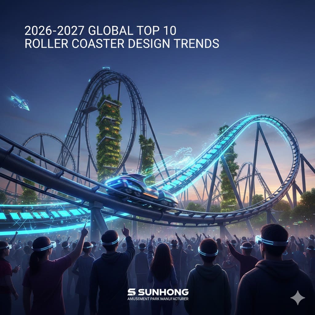 Sunhong amusement park concept for 2026-2027 global roller coaster design trends. - SUNHONG