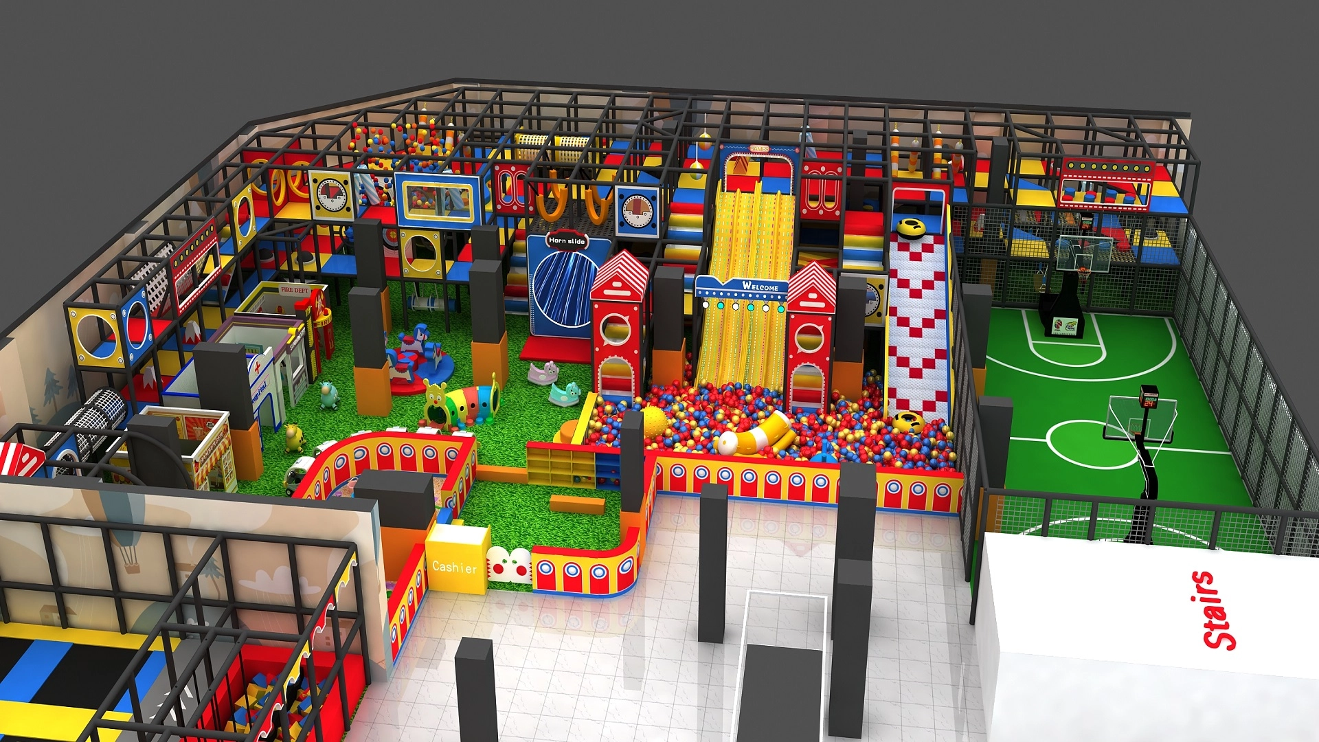 Customized-Commercial-Indoor-Playground-By-Certified-Factory - FEI FAN Customized Commercial Indoor Playground By Certified Factory - FEI FAN