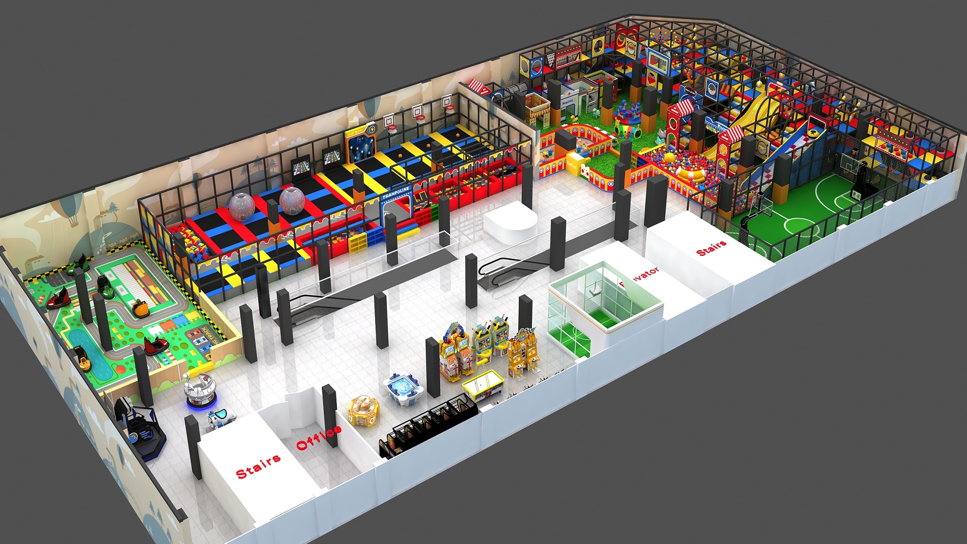 Customized Commercial Indoor Playground By Certified Factory