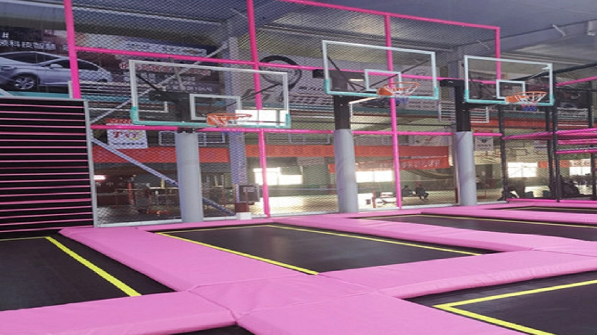 High Quality Waterproof Trampoline Park Equipment For Commercial - FEI FAN