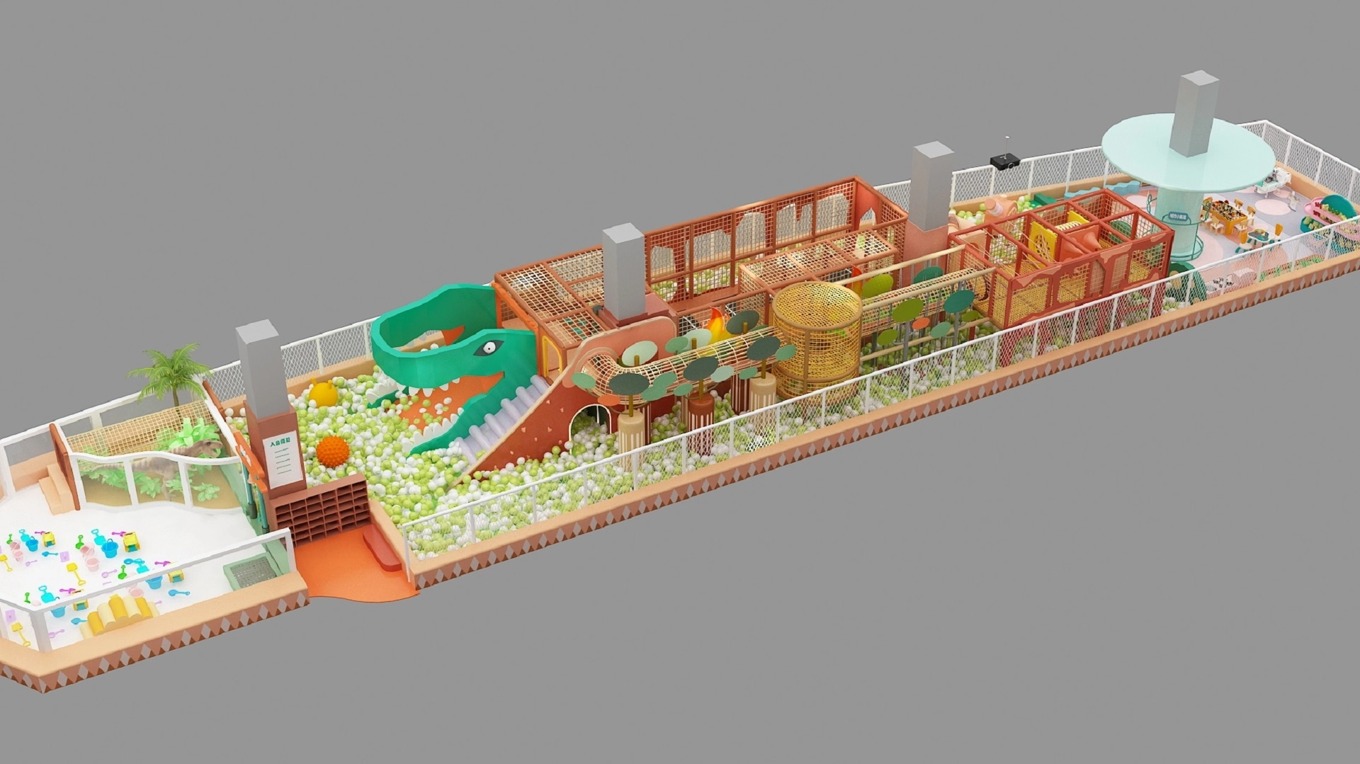 Dinosaur Theme Indoor Playground Equipment Kids Amusement Park Children Soft Playground - FEI FAN 微信图片_20251212191136_47_39 - FEI FAN