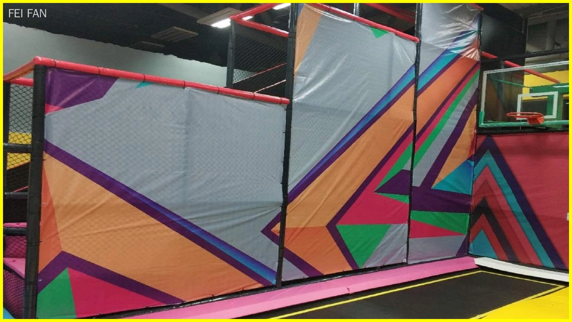 High-Quality Fitness Trampoline Park For Kids And Adult - FEI FAN