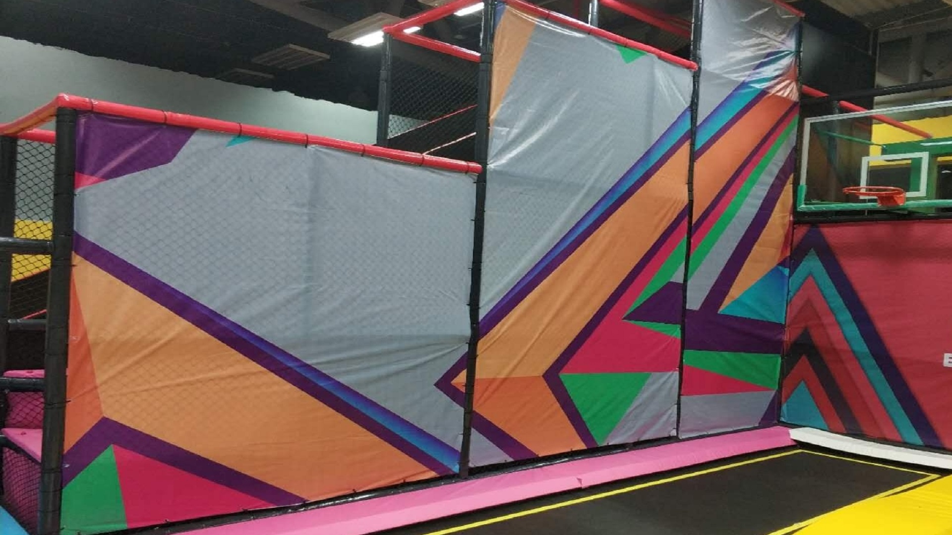 High-Quality Fitness Trampoline Park For Kids And Adult
