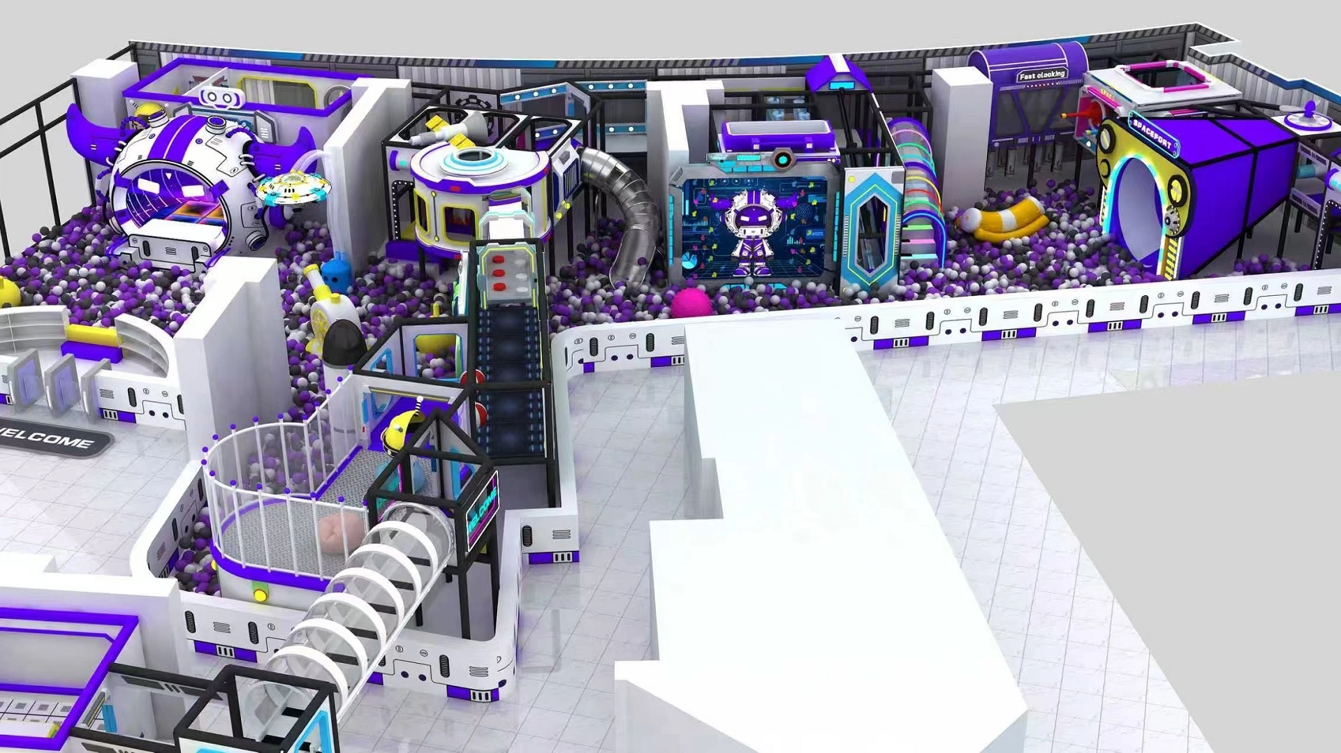Commercial Children Indoor Playground Equipment Indoor Play Center for Kids - FEI FAN 微信图片_20251211200748_2275_12 - FEI FAN
