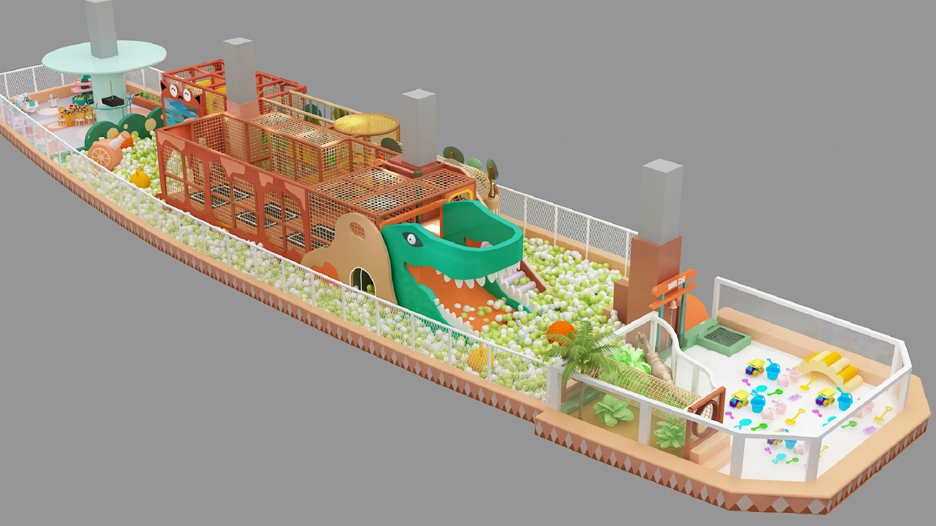 Dinosaur Theme Indoor Playground Equipment Kids Amusement Park Children Soft Playground - FEI FAN 微信图片_20251212191138_48_39 - FEI FAN