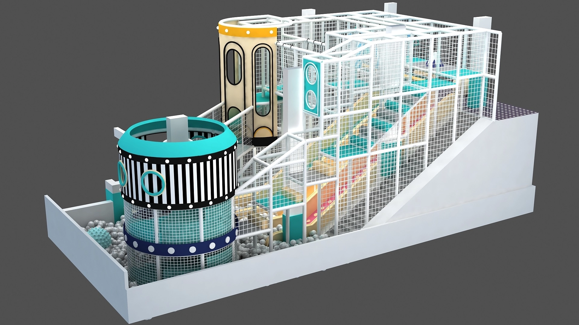 Commercial Adventure Park Wooden Kids Play Area For Mall3 - FEI FAN Commercial Adventure Park Wooden Kids Play Area For Mall3 - FEI FAN