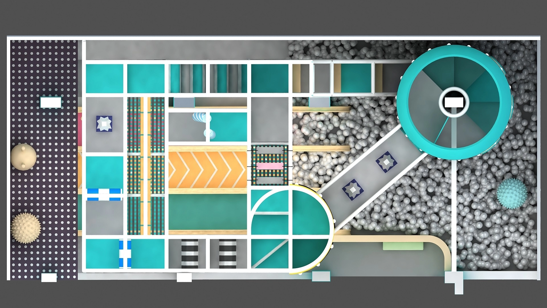 Commercial Adventure Park Wooden Kids Play Area For Mall4 - FEI FAN Commercial Adventure Park Wooden Kids Play Area For Mall4 - FEI FAN