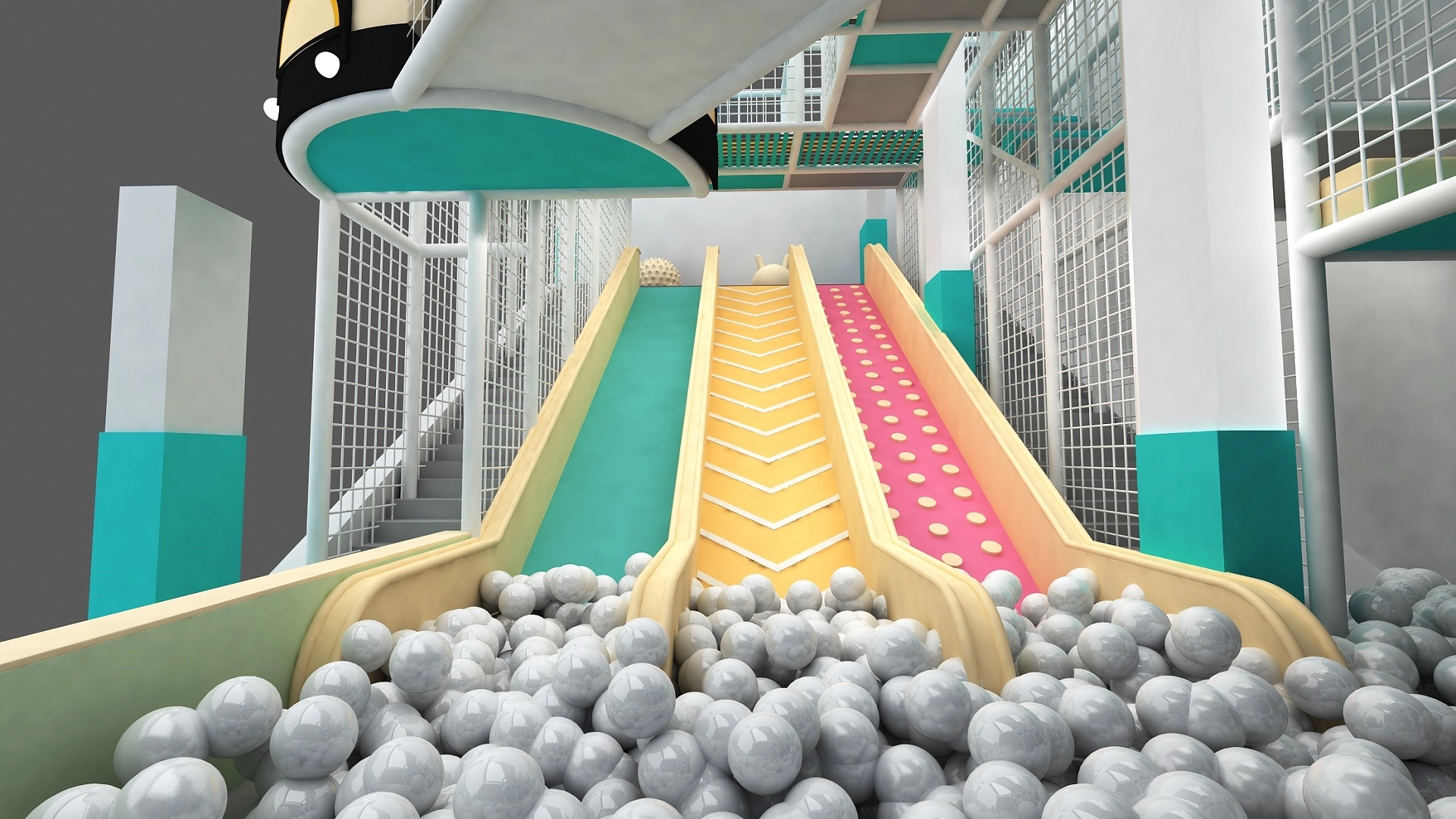 Commercial Adventure Park Wooden Kids Play Area For Mall5 - FEI FAN Commercial Adventure Park Wooden Kids Play Area For Mall5 - FEI FAN