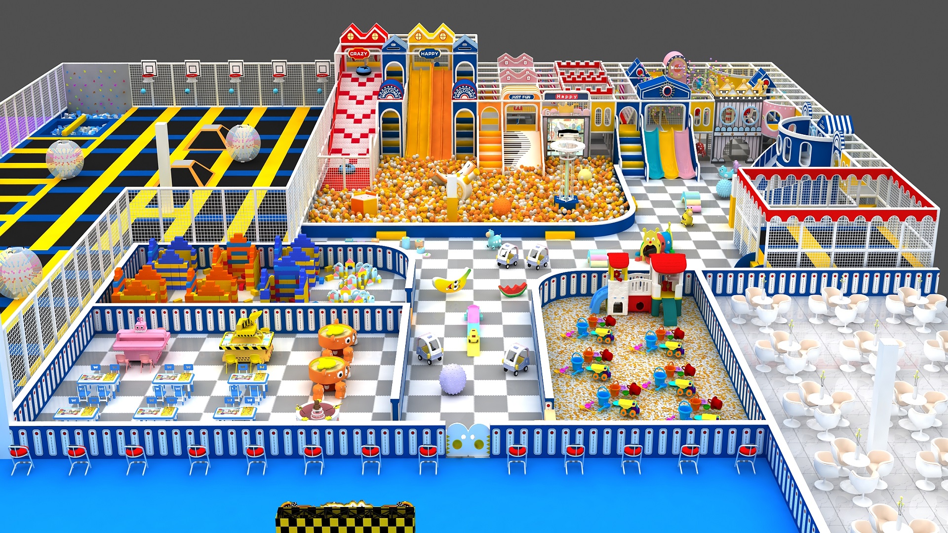 commercial indoor playground equipment