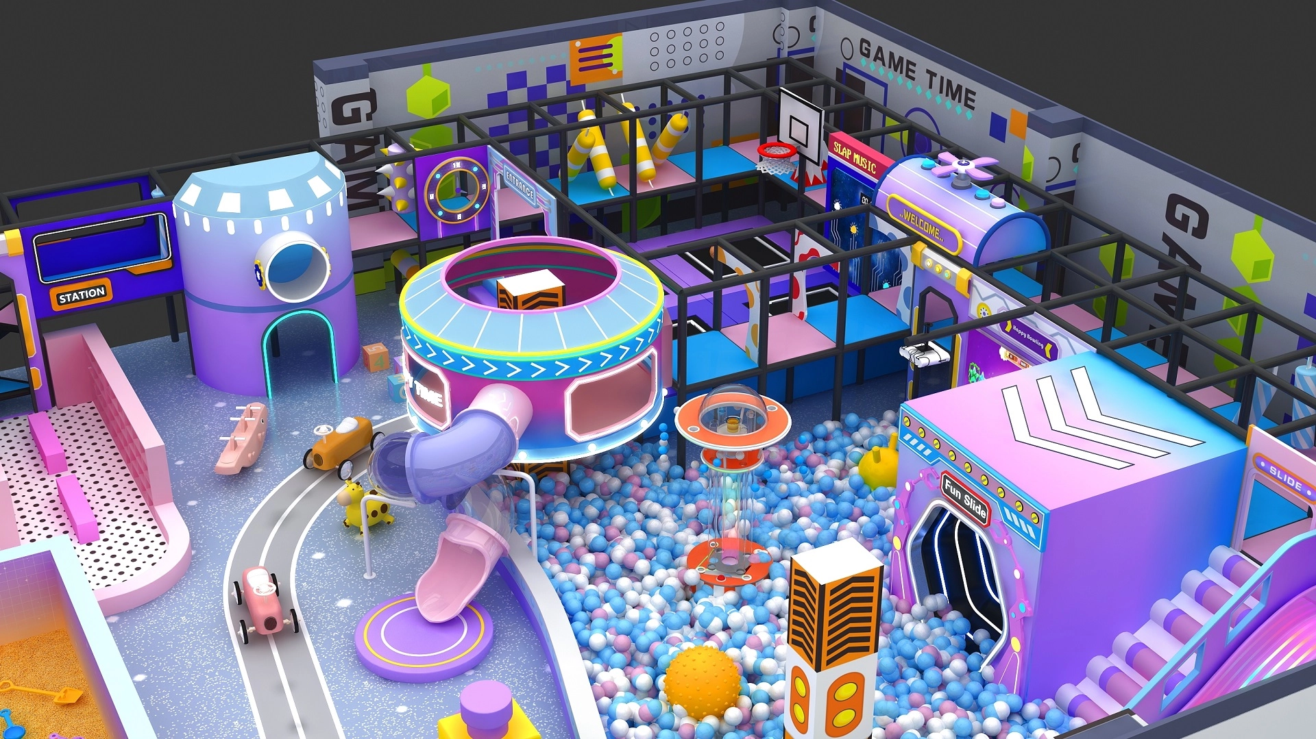 Commercial Indoor Playground Equipment for Children2 - FEI FAN Commercial Indoor Playground Equipment for Children2 - FEI FAN