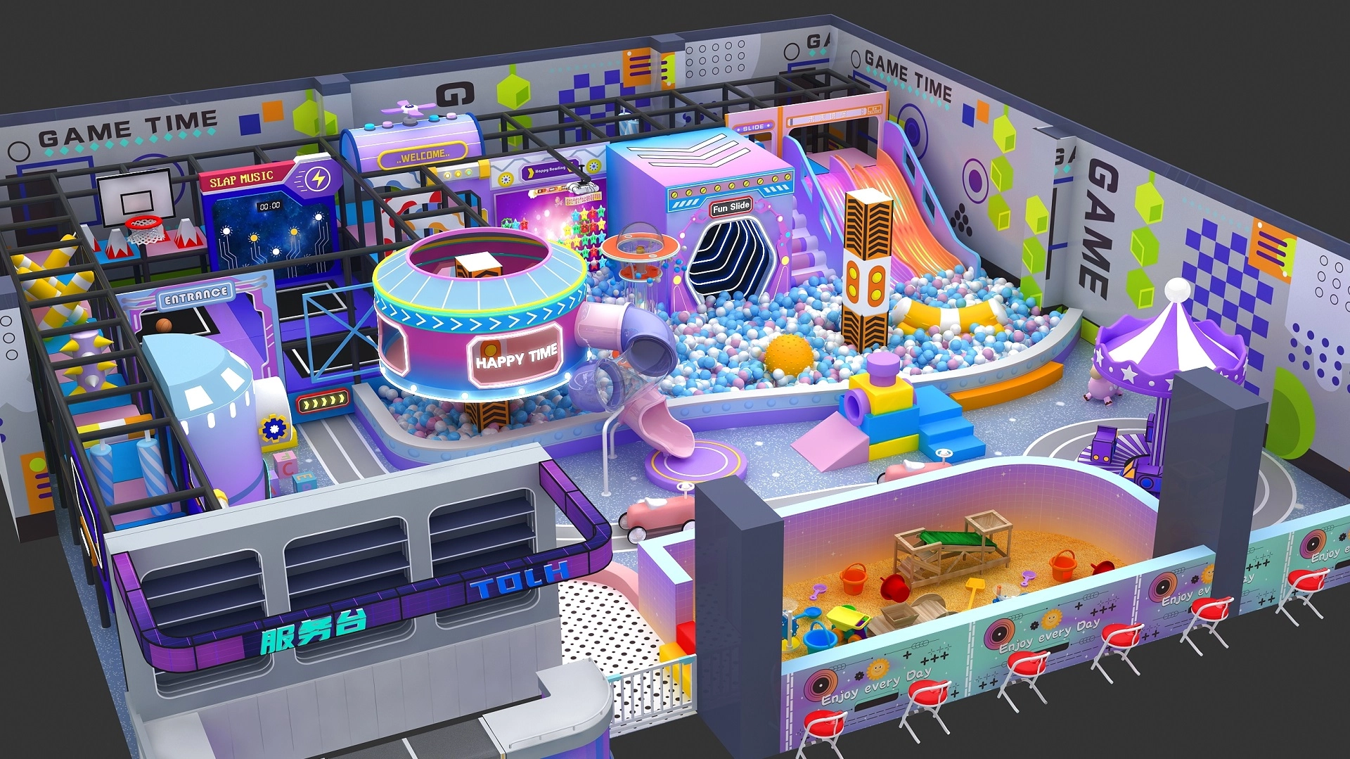 Commercial Indoor Playground Equipment for Children3 - FEI FAN Commercial Indoor Playground Equipment for Children3 - FEI FAN