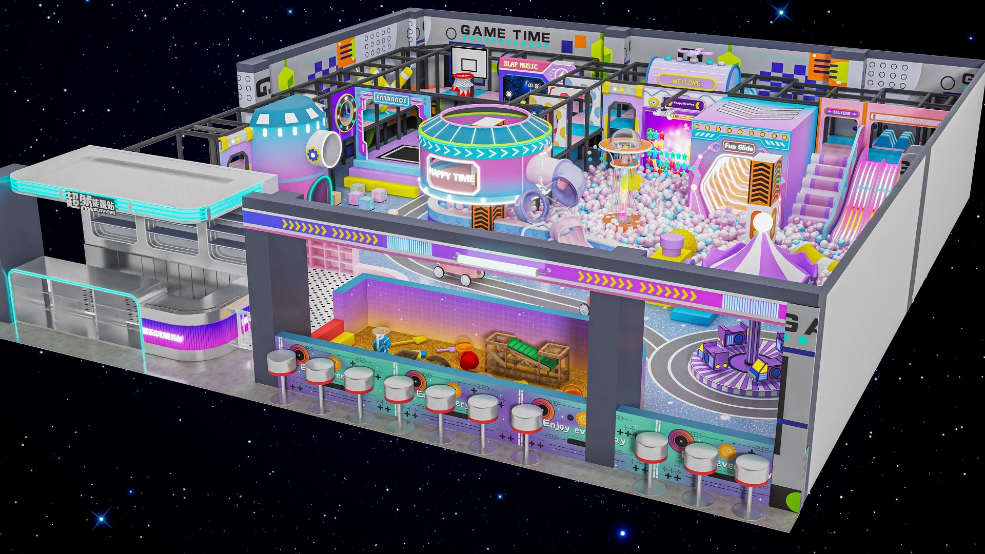 Commercial Indoor Playground Equipment for Children5 - FEI FAN Commercial Indoor Playground Equipment for Children5 - FEI FAN