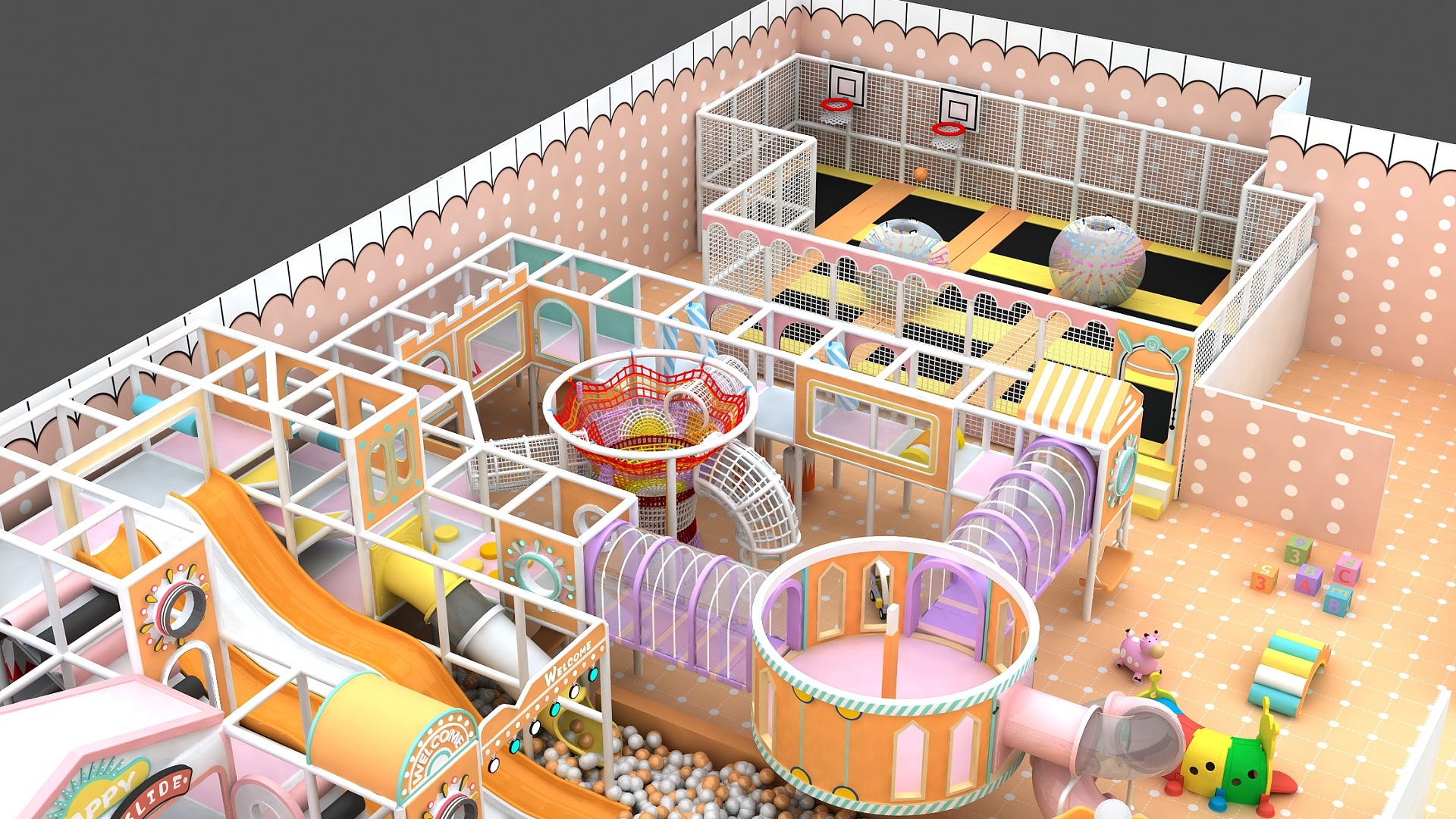 Commercial Indoor Playground Equipment For Kids Amusement Park3