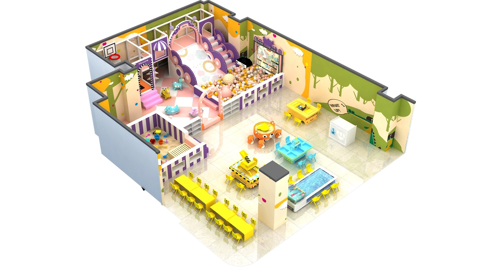 Customzied Kids Indoor Playground Equipment for Commercial2 - FEI FAN Customzied Kids Indoor Playground Equipment for Commercial2 - FEI FAN