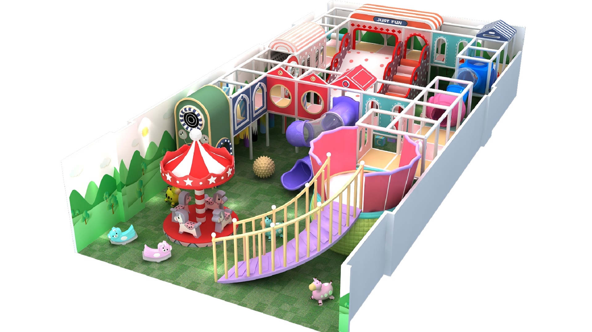 Custom Professional Children's Indoor Amusement Equipment Commercial Small Kids Indoor Playground With Ball Pool 微信图片_20251219131402_2355_12