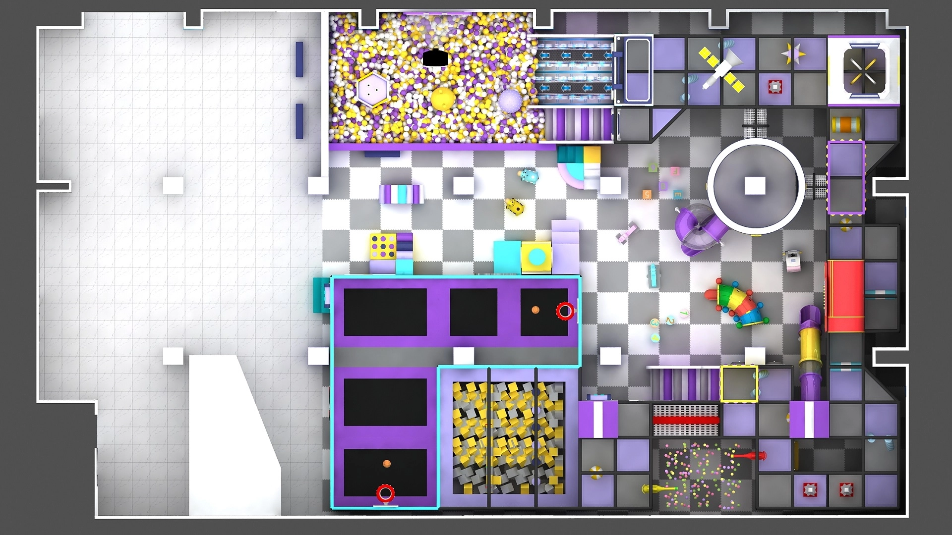 High Quality Space Theme Children Indoor Playground for Commercial - FEI FAN High-end Space Theme Children Indoor Playground for Commercial3 - FEI FAN