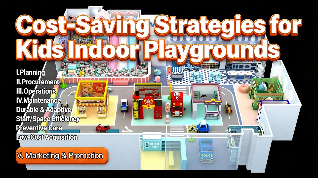 How to Reasonably Control Costs of Kids Indoor Playgrounds
