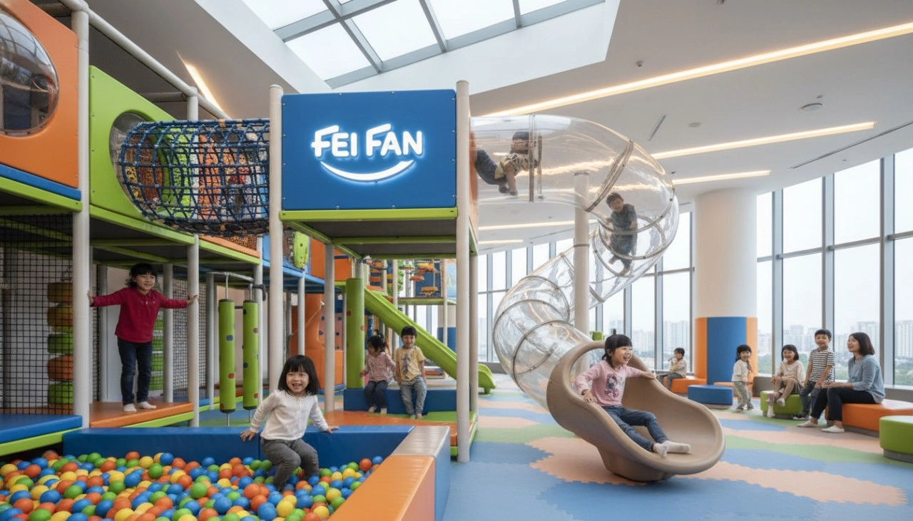 indoor playground equipment manufacturer - FEI FAN