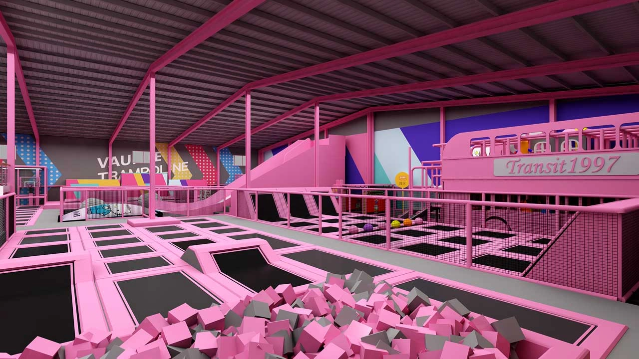 Indoor-Playgrounds-Trampoline-Parks - FEI FAN