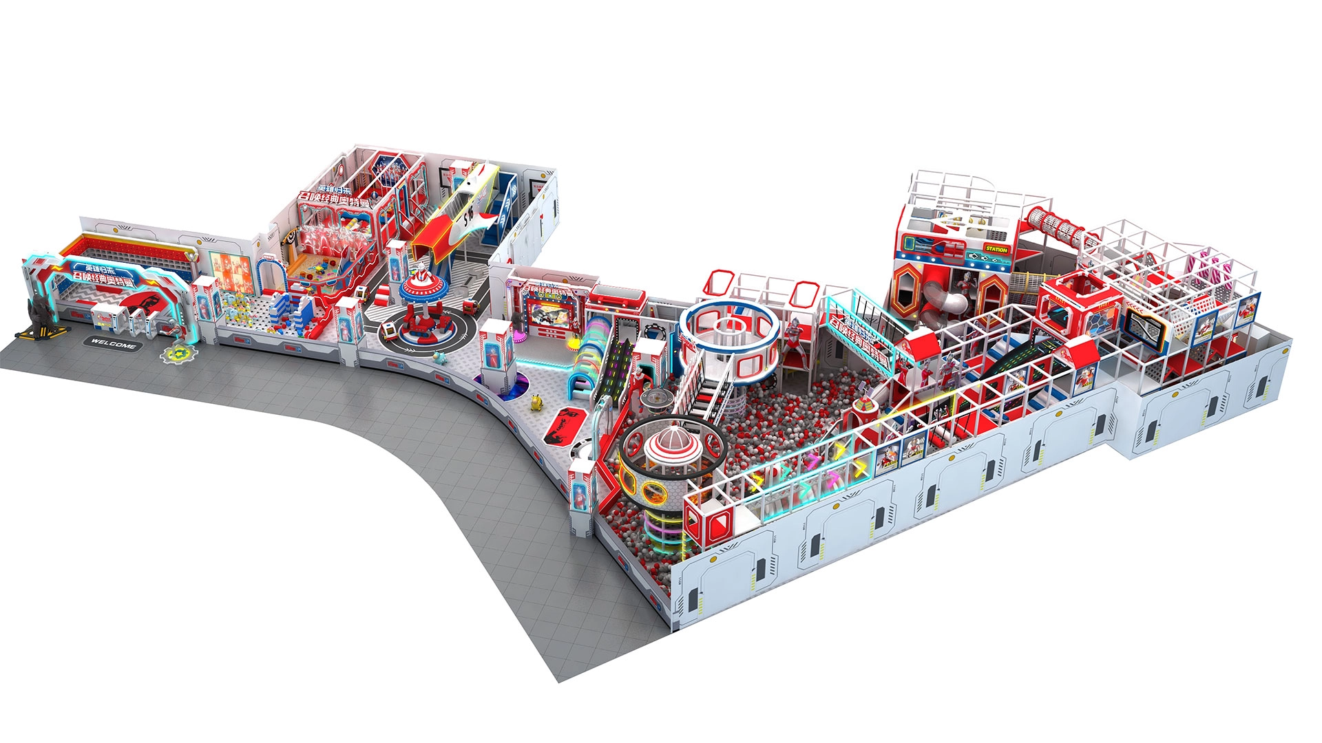 kids-soft-playground-set - FEI FAN
