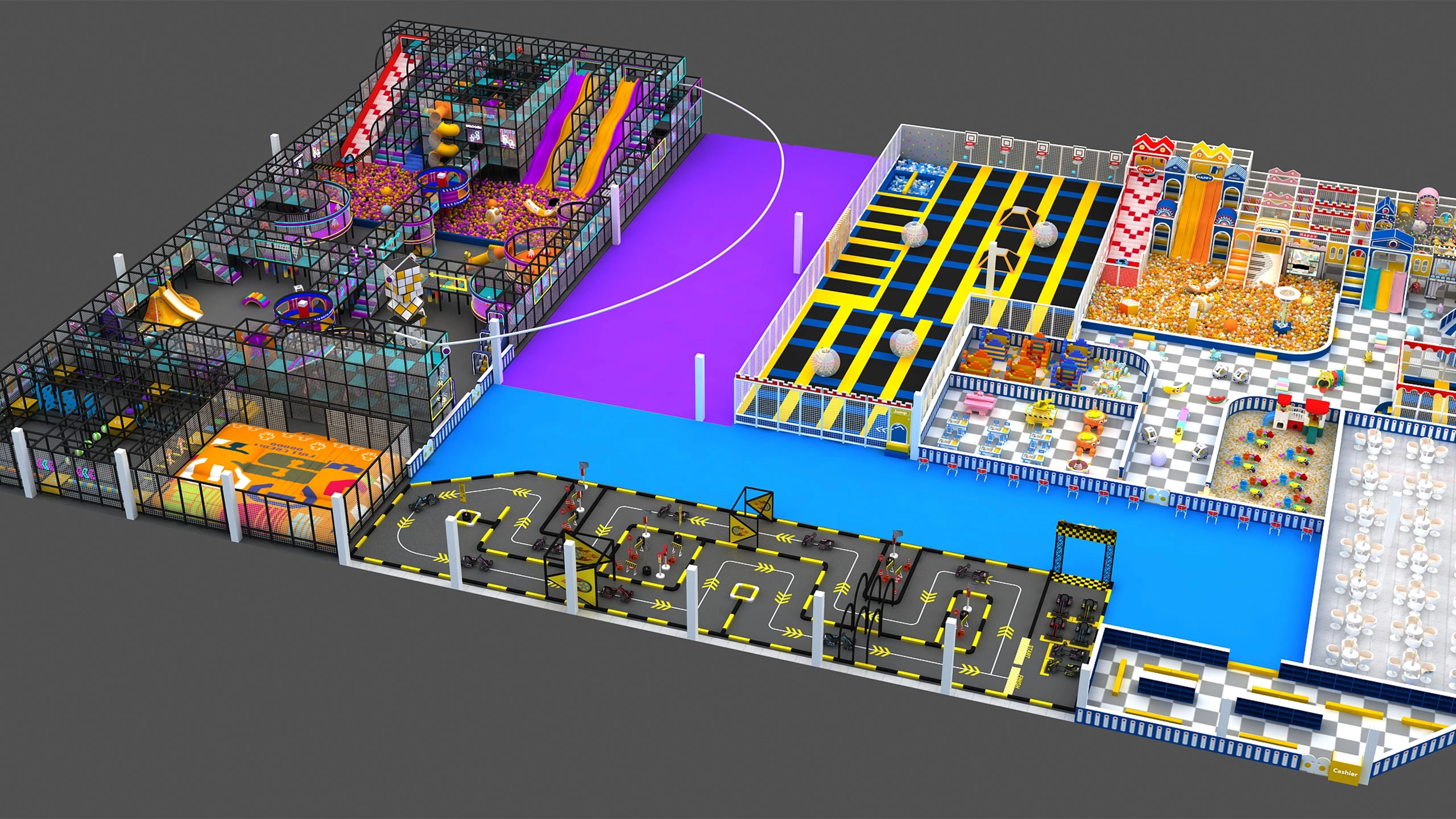 Macaroon-themed-Indoor-Playground - FEI FAN