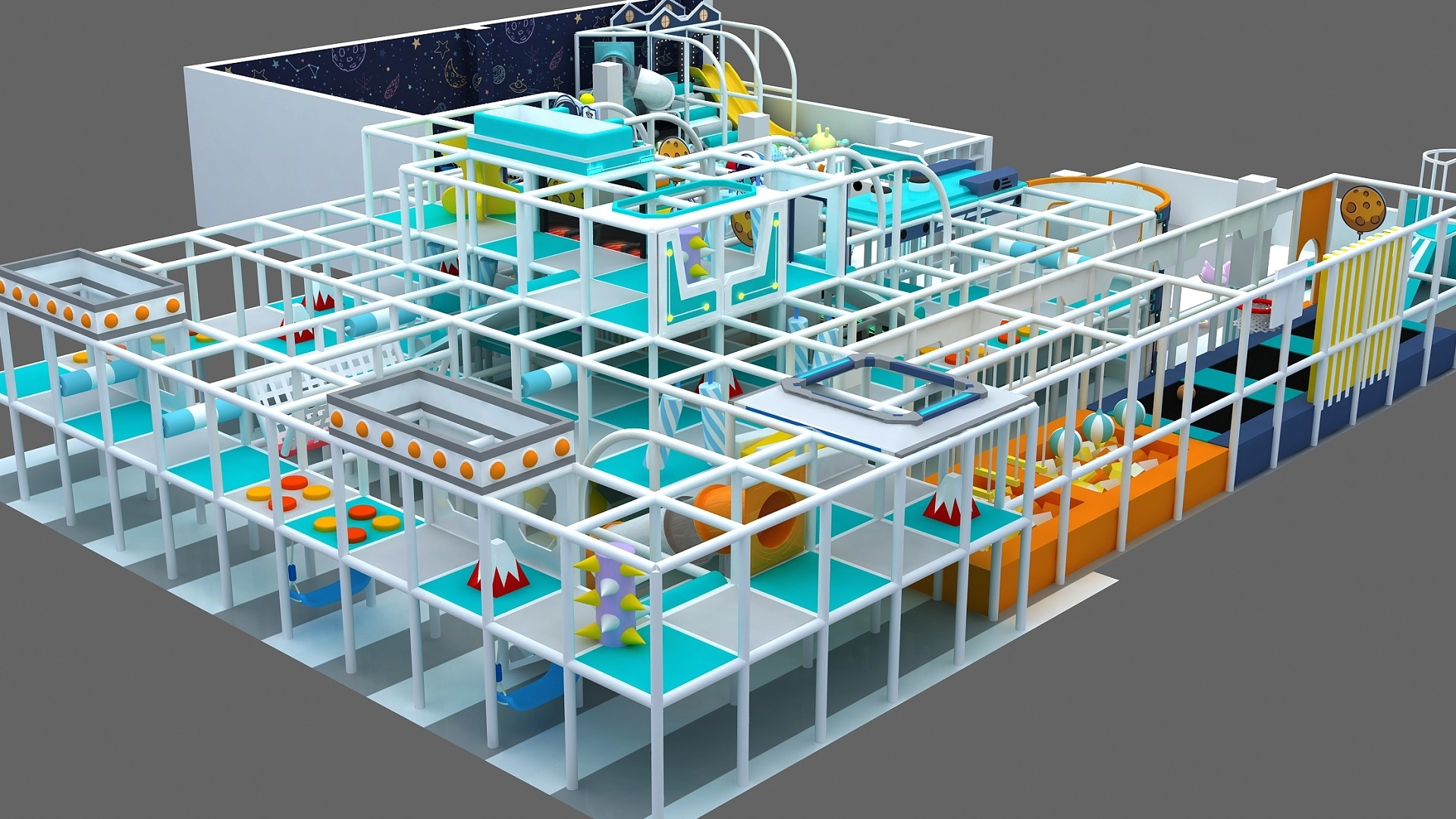 Challenging Indoor Soft Playground Maze Adventure Park - FEI FAN mmexport1763269570622 - FEI FAN