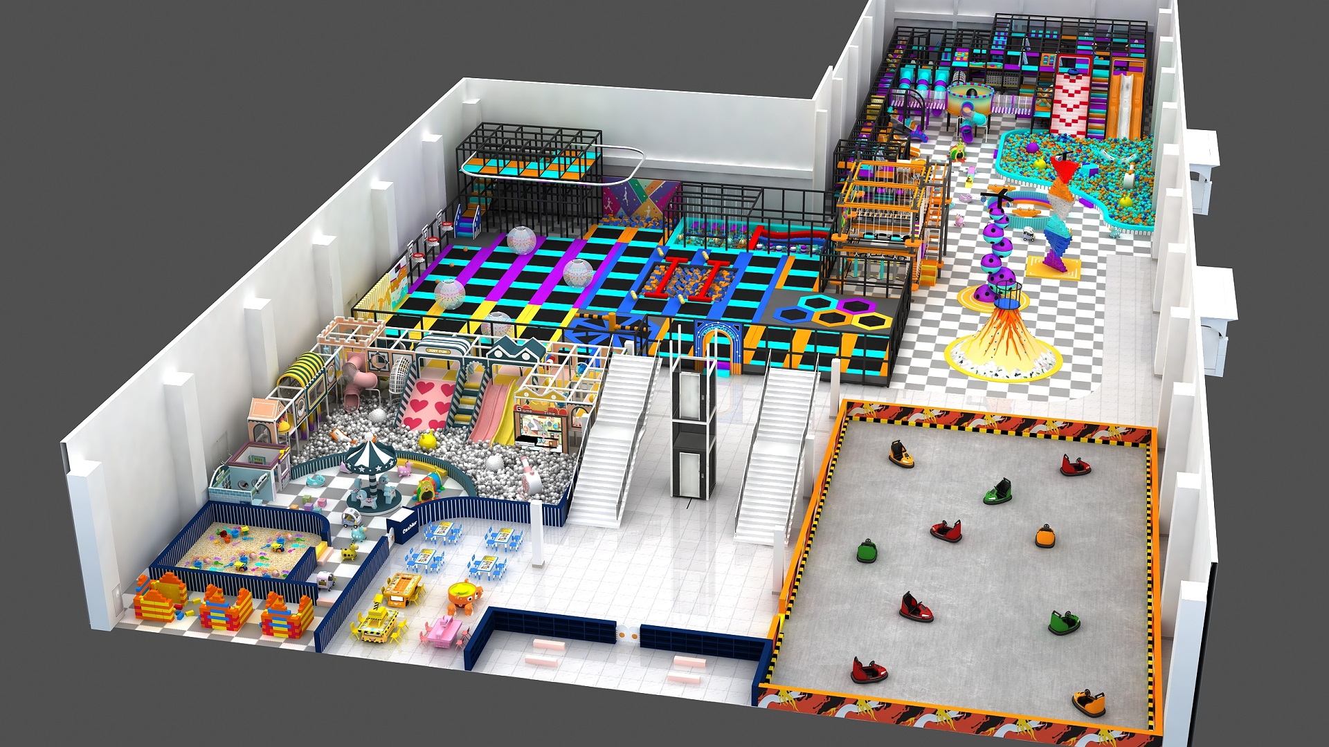 Preschool Educational Equipment Kids Soft Play Area