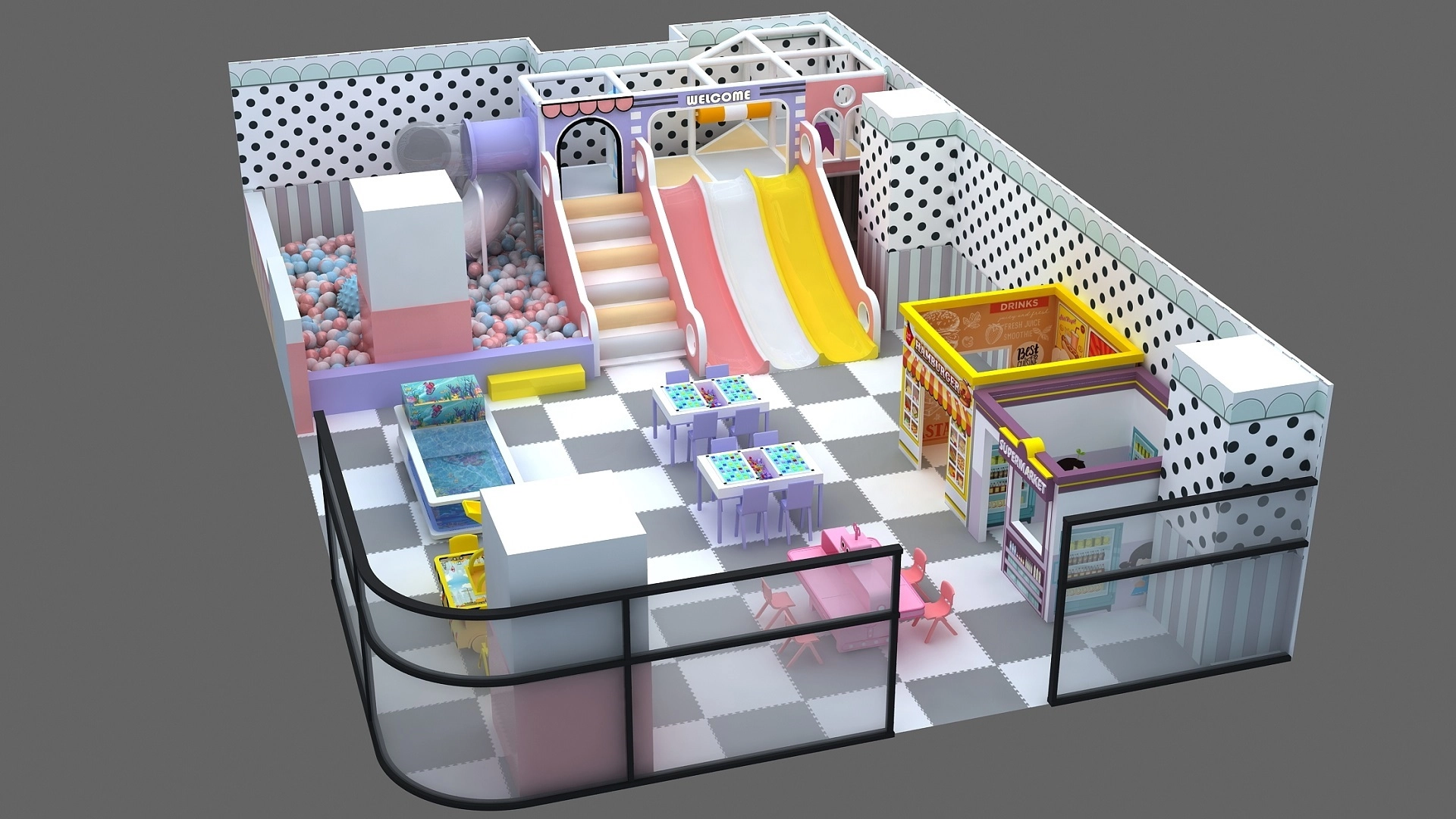 Good Value Indoor Play Center Commercial Playground Equipment Soft Child Park - FEI FAN mmexport1764062118201 - FEI FAN