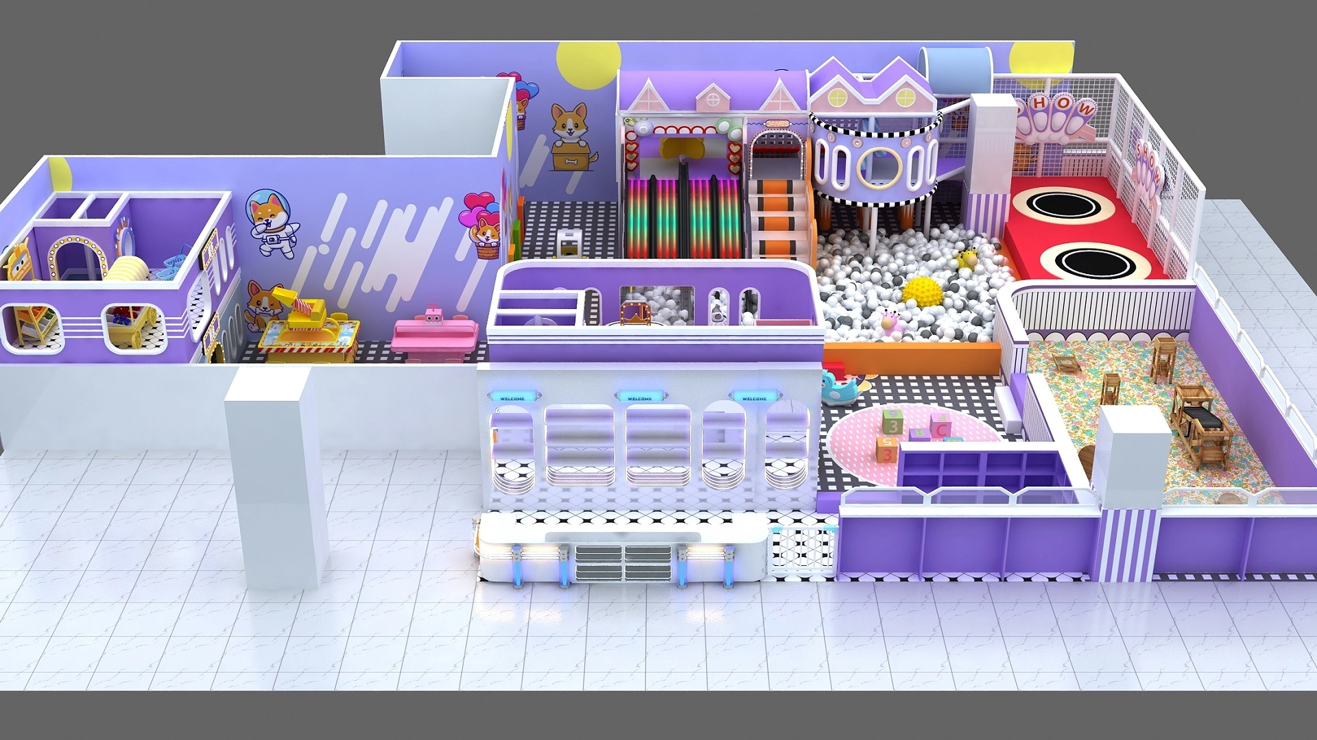 One-stop Turnkey Indoor Playground Solutions Toddler soft play for Sale - FEI FAN mmexport1764062203217 - FEI FAN