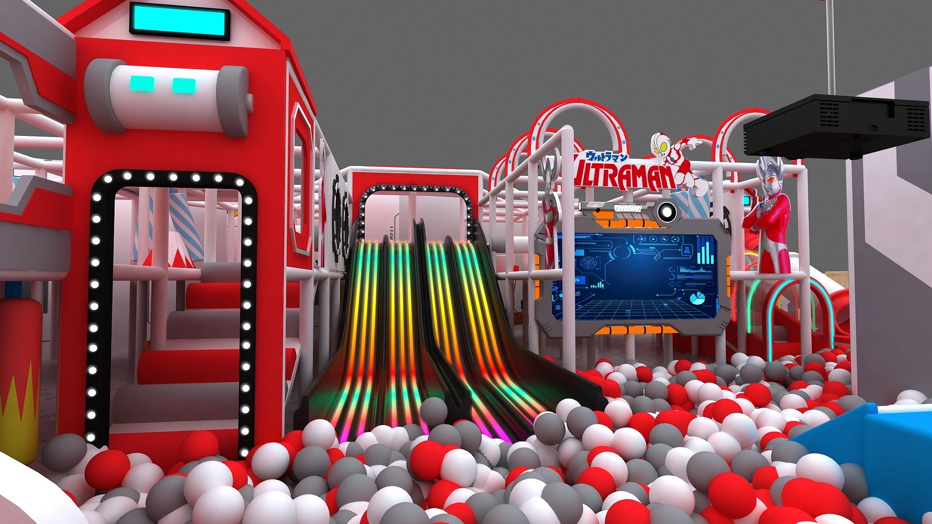 Exclusively Licensed Ultraman Themed Indoor Playground Kids Soft Play Cartoon IP lndoor Play Area - FEI FAN mmexport1764062283899 - FEI FAN