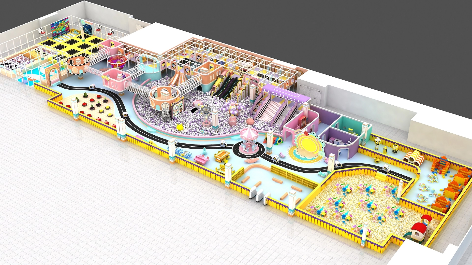Premium Indoor Playground Equipment Customized Soft Gym for Kids Fun Park - FEI FAN mmexport1764062335631 - FEI FAN