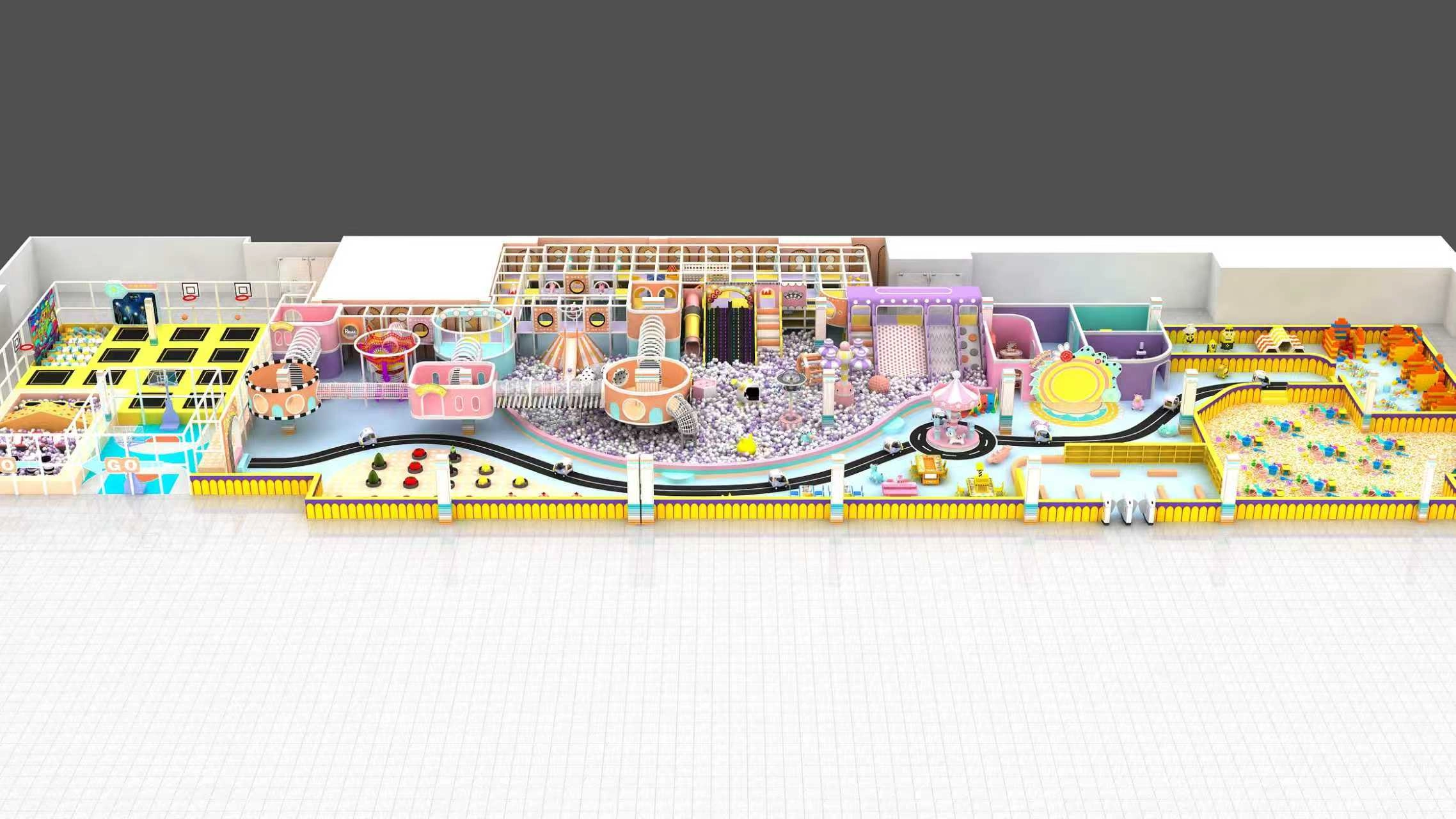 Premium Indoor Playground Equipment Customized Soft Gym for Kids Fun Park - FEI FAN mmexport1764062339238 - FEI FAN
