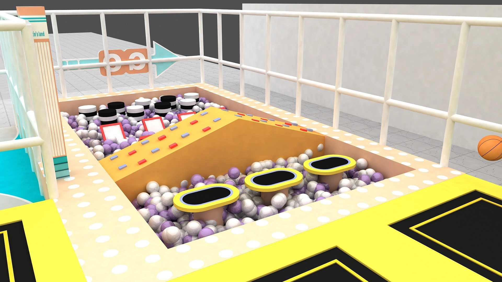 Premium Indoor Playground Equipment Customized Soft Gym for Kids Fun Park - FEI FAN mmexport1764062355617 - FEI FAN