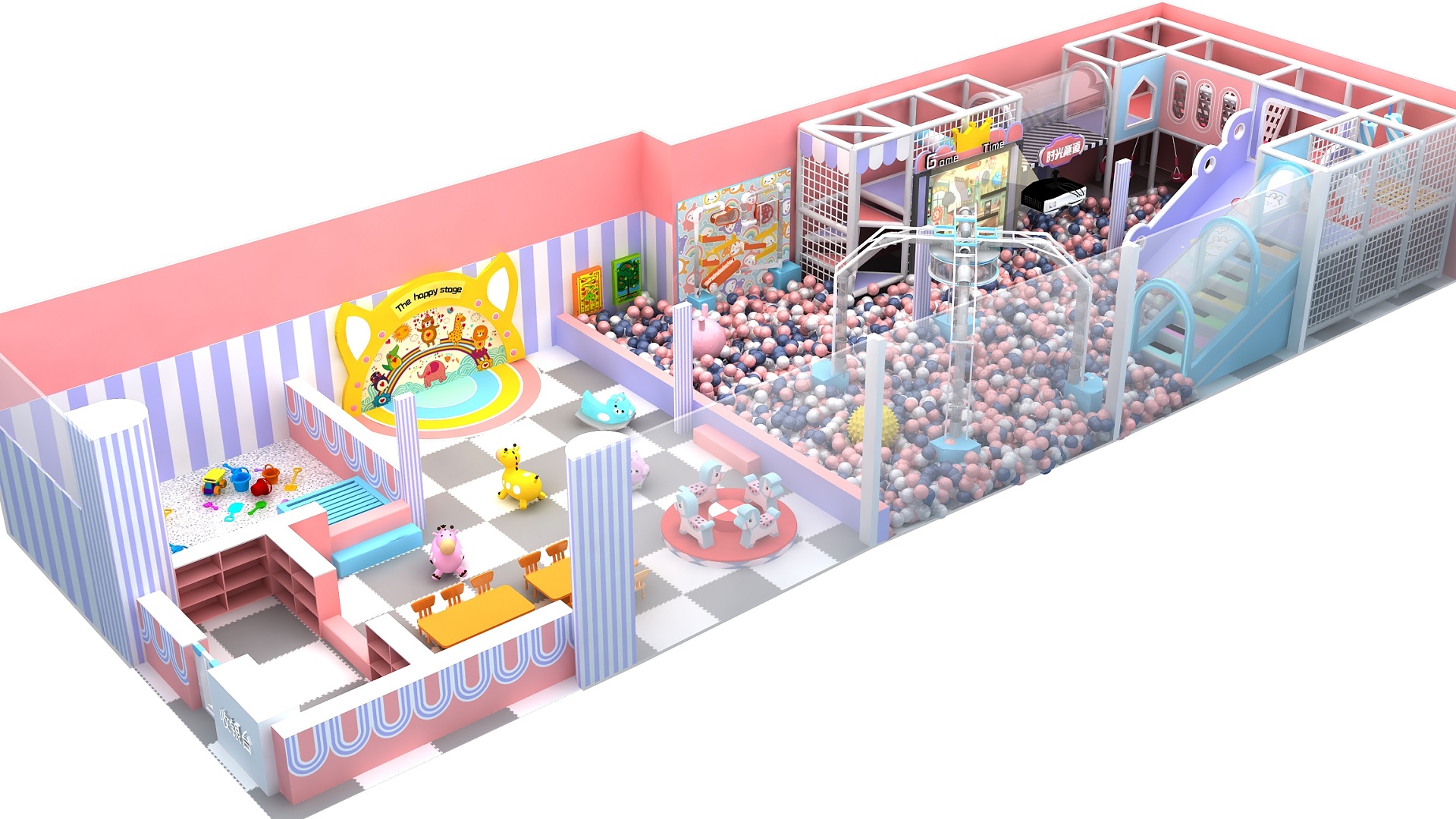 Commercial Modular Indoor Playground Equipment Soft Play Naughty Castle for Kids mmexport1767467906109