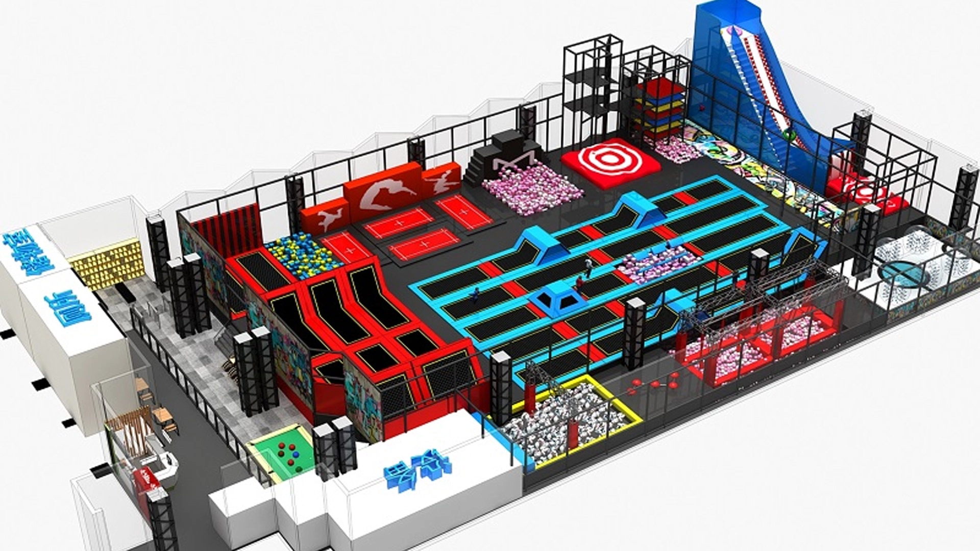 Trampoline-Park-Equipmen2 - FEI FAN