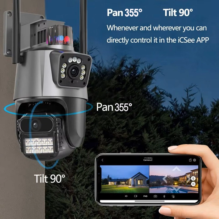 Multiple Lens camer ICS-PT22(3MP+3MP)