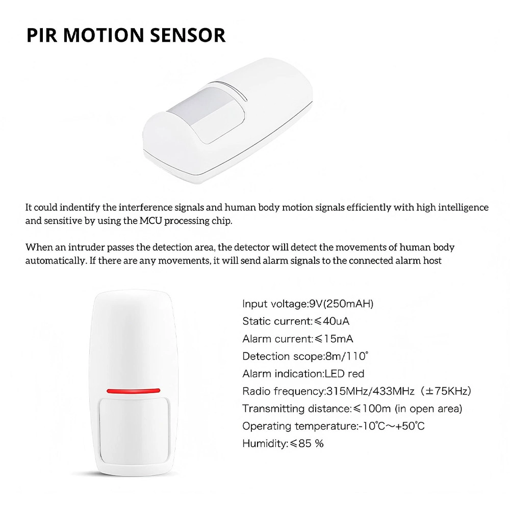 Pir Motion Sensor - Innotronik